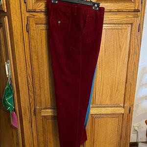 Pendleton Women's corduroy Burgundy Trousers